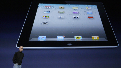 Steve Jobs introducing the iPad 2.