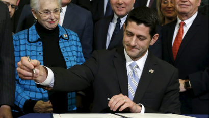 Paul Ryan signing bill