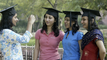 Indian-women-graduation