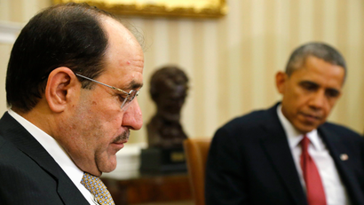Barack Obama and Nuri al-Maliki