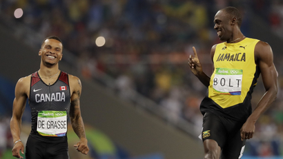 Usain Bolt, Andre De Grasse