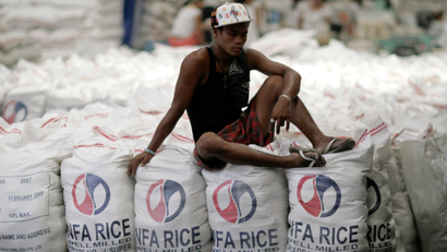 Rice Philippines Typhoon Haiyan