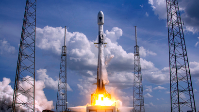 SpaceX launches a GPS satellite for the US government in 2020.