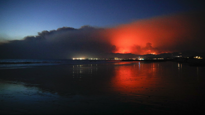 Ventura Beach smoke