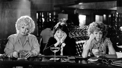 Dolly Parton, Lily Tomlin and Jane Fonda in a scene from the movie "9 to 5" which was released on December 19, 1980. Images)