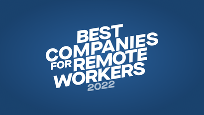 Best Companies for Remote Workers 2022 logo