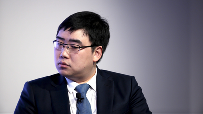 Founder and CEO of Didi Kuai, Cheng Wei attends a session at the World Economic Forum (WEF) in China's port city Dalian, September 10, 2015.