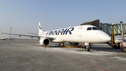 A Finnair jet