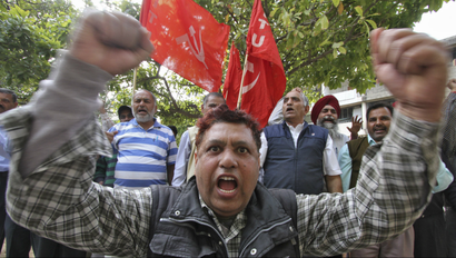 India-strike-trade-unions