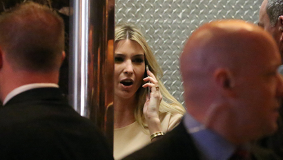 Republican President-elect Donald Trump's daughter Ivanka Trump arrives at Trump Tower in New York, New York, U.S., November 11, 2016. REUTERS/Carlo Allegri - RTX2T985