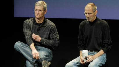 Tim Cook Steve Jobs