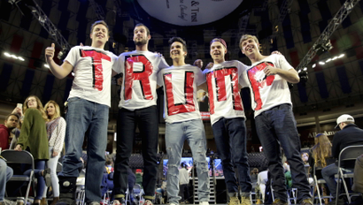 Trump supporters liberty university