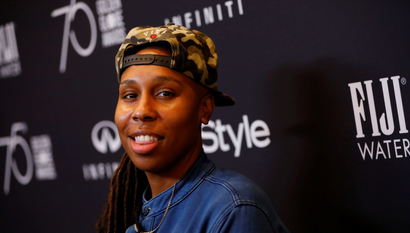 Actor Lena Waithe attends the Hollywood Foreign Press Association (HFPA) and InStyle celebration of the 75th Annual Golden Globe Awards season at Catch LA in West Hollywood, California, U.S. November 15, 2017. REUTERS/Patrick T. Fallon - RC136CBE6110
