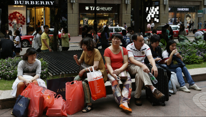 Chinese shoppers