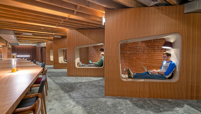 The new design for the San Francisco GitHub office.
