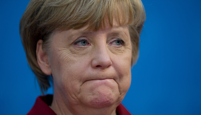Merkel said her party is "somewhat sad."