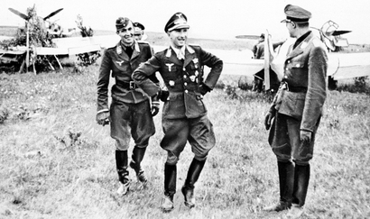german aces were motivated by competition