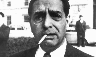 This undated photograph shows the late reputed crime boss Raymond Patriarca.