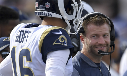 Rams coach Sean McVay is the product if Bill Walsh’s coaching philosophy.