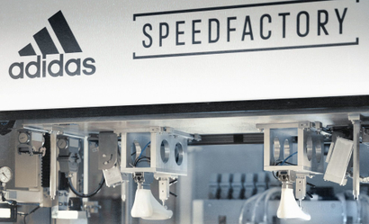 Machines at an Adidas Speedfactory