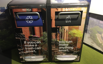smart trash cans
