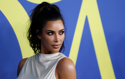 Kim Kardashian attends the CFDA Fashion awards in Brooklyn