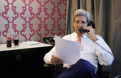Kerry speaks with Netanyahu