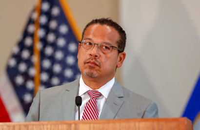 Minnesota Attorney General Ellison announces charges against former police officers involved in Floyd death