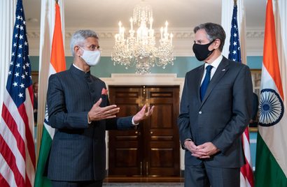 U.S. Secretary of State Blinken meets with India's External Affairs Minister Jaishankar