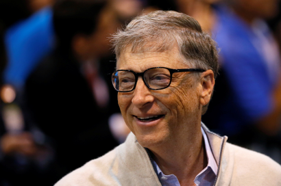 Microsoft co-founder and philanthropist Bill Gates.
