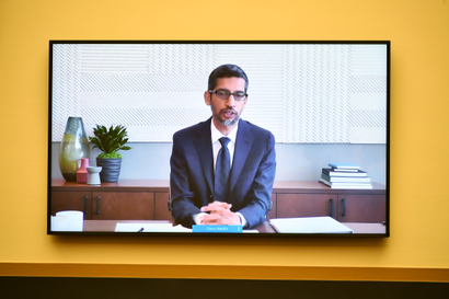 Google CEO Sundar Pichai testifies before the House Judiciary Subcommittee on Antitrust, Commercial and Administrative Law.