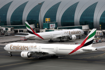 Emirates has responded to coronavirus pandemic with drastically reduced flights.