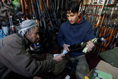 Gun ownership in Afghanistan.