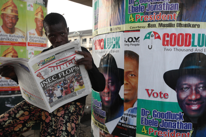 Nigeria delays its presidential election