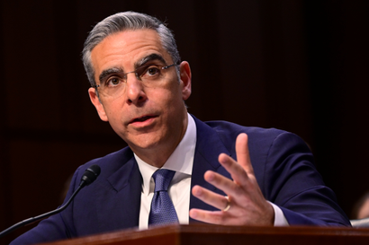 David Marcus, head of Facebook's Calibra (digital wallet service), testifies before a Senate Banking, Housing and Urban Affairs Committee hearing on "Examining Facebook's Proposed Digital Currency and Data Privacy Considerations" on Capitol Hill in Washington, U.S., July 16, 2019.