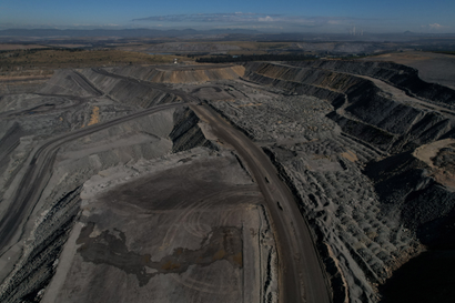 A Glencore coal mine in Australia. The mining giant is raking in huge profits from a surge in coal demand.