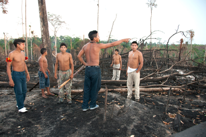 Contacted Awá people grapple with illegal fires in their territory.