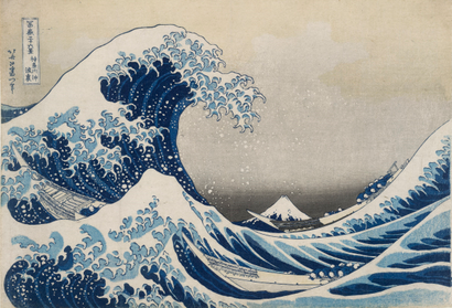 Hokusai's The Great Wave off Kanagawa