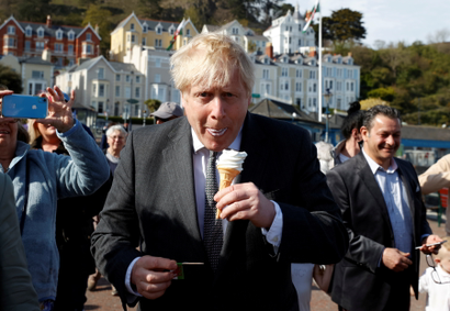Boris Johnson, prime minister.
