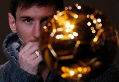 Lionel Messi soccer ball