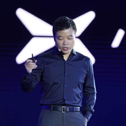 He Xiaopeng, founder and CEO of Xpeng Motors on August 15 in Guangzhou, China.