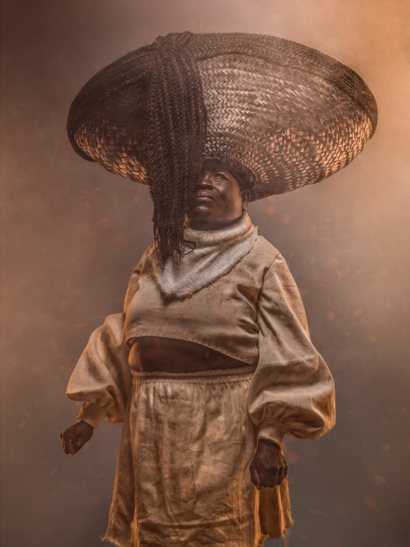Achi from the series 'Kipipri 4,' which depicts four women who formed an alliance to undermine British colonial power in Kenya.