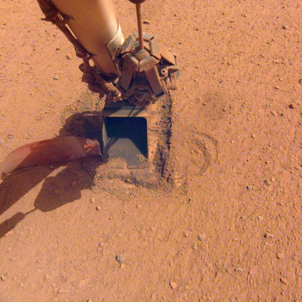Mars Insight&#039;s mole probe