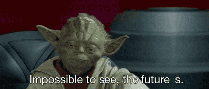Yoda talks about the future