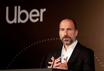 Uber CEO Dara Khosrowshahi.