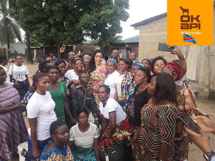 Women entrepreneurs who are customers of Okapi Finance