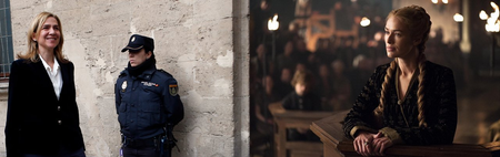 Princess Cristina as Cersei Lannister. (Reuters / Paul Hanna / HBO)