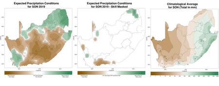 South Africa drought weather prediction