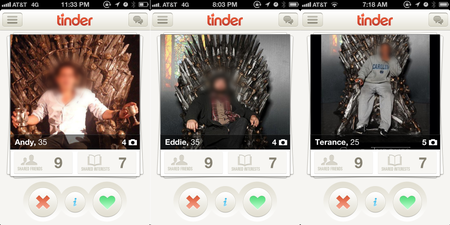 tinder game of thrones profile photos