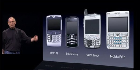 Steve Jobs Macworld Keynote smartphones January 2007 iPhone